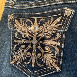L.A.Idol Bling Jeans Size 9 NWT